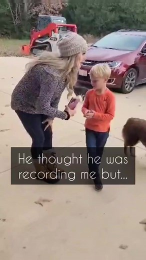 Benny thought he was recording me, but.... 😍 wait until the end 🤦🏼‍♀️ (I'm fine.... and dogs are fine...🤣) | The Bradley Bunch