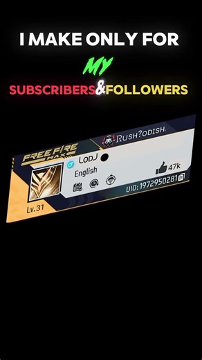 COMMENT YOUR FREE FIRE UID 🔥 #nobatidao