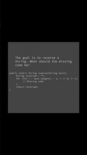 What do you think? 💚 | #computerscience #coding #programming #learntocode #reverse #strings