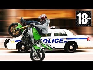 MOTO VS POLICE VS COPS / HARD CHASE