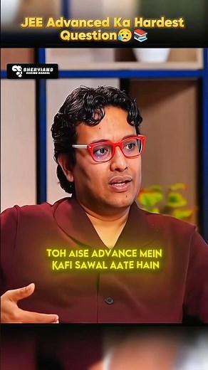 👉JEE Advanced Ka Toughest Question😥📚 #saleemsir #physicswallah #podcast #iitjee #jee #study #exam