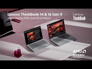 Lenovo ThinkBook 14 & 16 Gen 9 (AMD) – Smart, Secure Performance for SMBs (2025)
