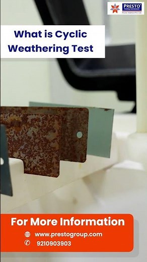 What is Cyclic Weathering Test? | Accelerated Aging & Durability Testing #materialtestingmachine