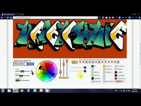 The Graffiti Creator Tutorial