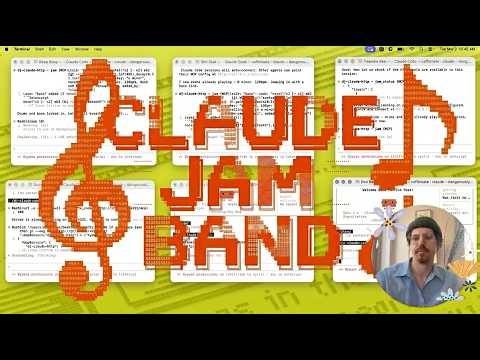 6 Claudes form a JAM BAND!