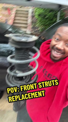 FRONT STRUTS REPLACEMENT #fyp #mechanic