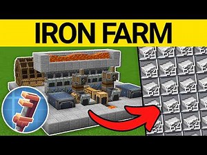 How to Build an Easy Iron Farm | Create Mod Tutorial