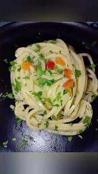 Spaghetti aglio, olio e peperoncino #cucina #cucinaitaliana