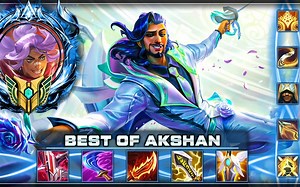 影哨—阿克尚 Best of Akshan | 击杀高光时刻蒙太奇 2月北美服击杀集锦