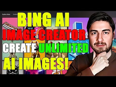 How To Use New Bing Image Creator - 100% Free AI Image Generator (Beginners Guide)