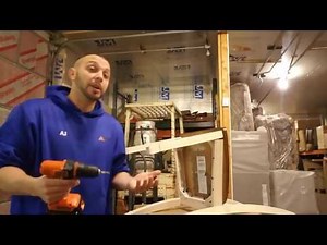 Ashley dining room chair installation.