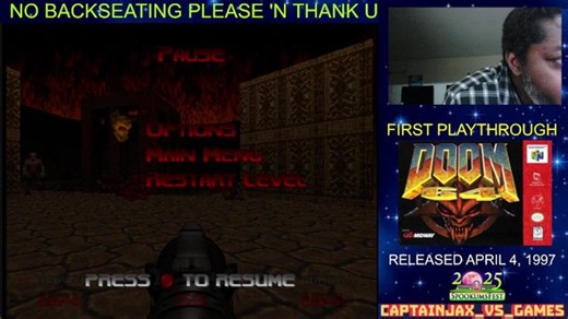 Doom 64 - Nintendo 64/ First Playthrough! (DAY 24)...(Level 25) 😆 These rides getting bumpier and bumpier.....ugh!!#Doomvember