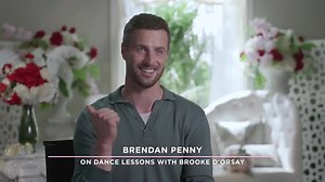 Brendan Penny shares how Brooke D'Orsay helped him learn his dance steps for Saturday night's all-new 9/8c movie "Beverly Hills Wedding," part of Love Ever After. | Hallmark Channel