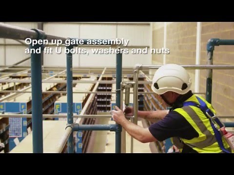 How to install Kee Gate self-closing safety gate