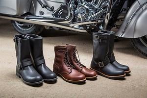Indian Motorcycle Introduces Red Wing Motorcycle Boots