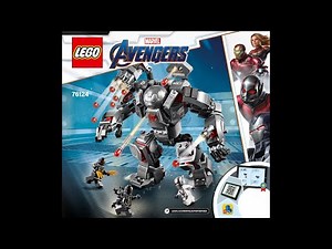 LEGO Instructions | Marvel | 76124 | War Machine Buster | Avengers: Endgame