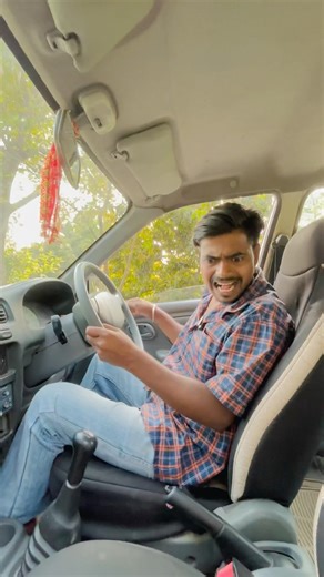 Car mai sarkata bhoot agya part-2 #comedy #funny #cutebaby #shortsfeed #viralvideo