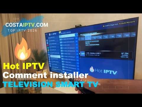 Comment installer HOT iPTV sur télévision connectée ?