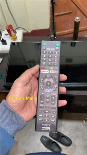 Sony tv factory reset