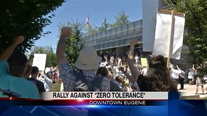 Eugene joins cities across the country in 'Family Belongs Together' rally