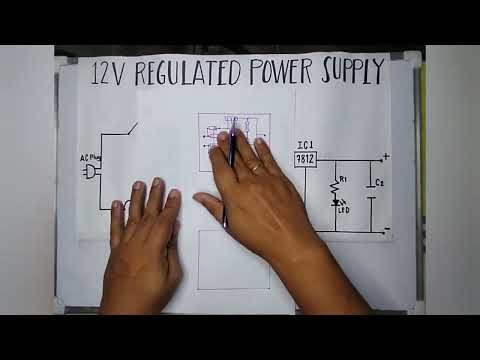 Manual PCB Designing Part 1 (Assembling 12V Regulated Power Supply)