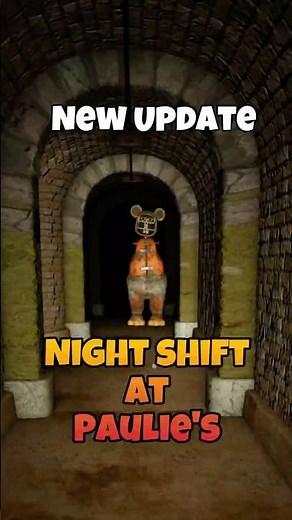 Night Shift at Paulie's [ BELOW Update ] - Full Gameplay #roblox #horrorgame#nightshiftatpaulies