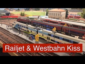 Highspeed Austria H0: ÖBB Railjet und Westbahn Kiss