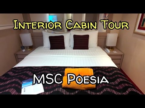 MSC Poesia Inside Cabin Tour 11084