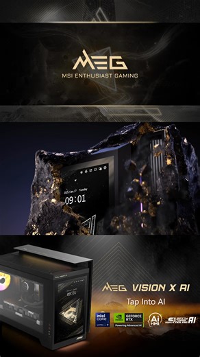 Looking for an AI-smart, high-performance, and whisper-quiet gaming desktop? Meet the MEG VISION X AI. Armed with the latest CPU, a beastly GPU, and AI HMI & Silent Storm Cooling AI, it’s built to elevate your gameplay! Learn More: msi.gm/VISION-CES-2025 #RTX50Series #MSIAIPC #GamingDesktop | MSI Gaming | Facebook