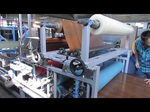 FLM VAL Singlesided Flat Lamination Machine Roller Applicator for PUR Glue