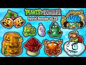 Plants vs Zombies Hybrid Remake v0.23 | Cool New Plants, Challenges, Zombies & More | Download