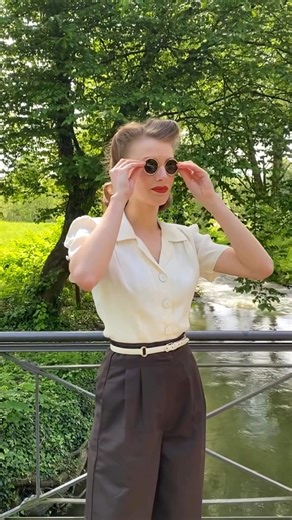 7.5K views · 192 reactions | 瑱 Embracing the essence of the 1940s...