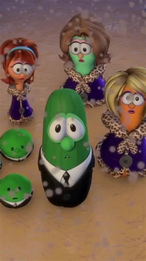 you're right peas...nothing bad ever happens there! #veggietales #larryboy #sillysongs #bobthetomato | VeggieTales