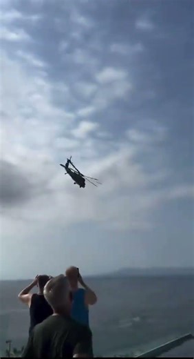 Helicóptero del ejército mexicano operando en Jalisco contra el cártel Jalisco Nueva Generación