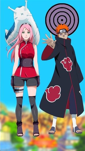 Sakura vs akatsuki | who is strong? #naruto #sakura #akatsuki #youtubeshorts #shorts
