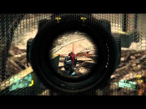 Crysis 2 Weapon Attachment's locations video with demonstration