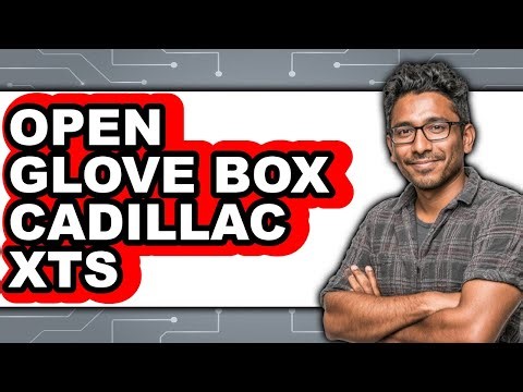 How to Open Glove Box Cadillac XTS (Only Way)