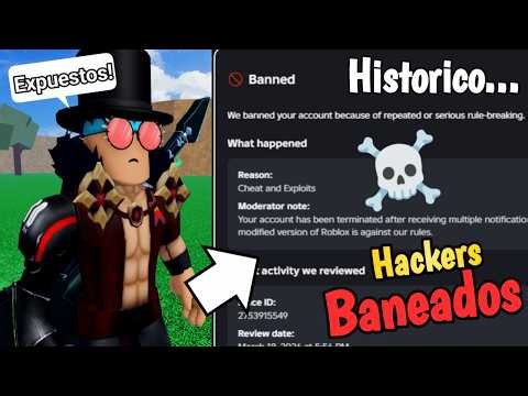 Baneos MASIVOS en Blox Fruits ☠️