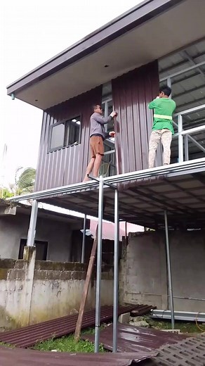 2-Storey Metal Cladding House Design Ideas & Materials