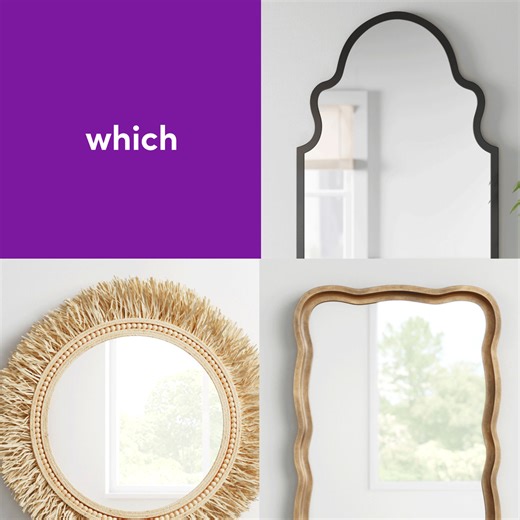 Ready to wow your walls? We've got a mirror for that. Comment below with which one suits your style best 👇 | Wayfair