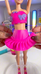 Playdoh Barbie Ruffles & Bows #asmr #barbie #playdoh | Dream Team’s World