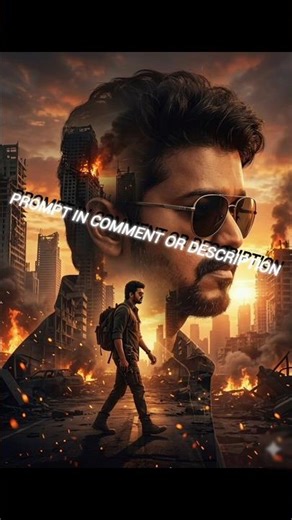 trending photo with Vijay Anna /Prompt in comment or description ☠️ #bgm #shorts