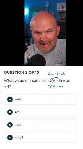 Watch Your Negatives or Fail #satprep #mathhelp #satmath