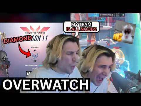 xQc is still the BEST TANK in Overwatch