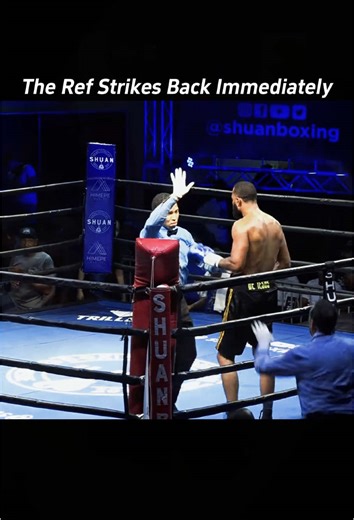 Referee vs Fighter#fyp #ufc #usa #mma #boxing #tiktok | referees vs fighter