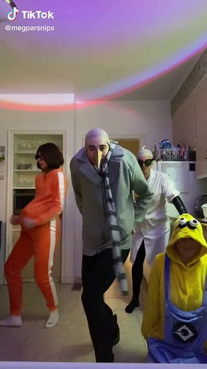 I got it! I GOT THE MOON! #queensuniversity #halloween #despicableme #gru #vector #drnefario #minion