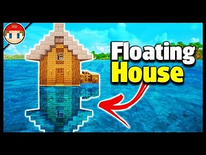 Minecraft: How To Build a Survival House on Water - Easy Tutorial
