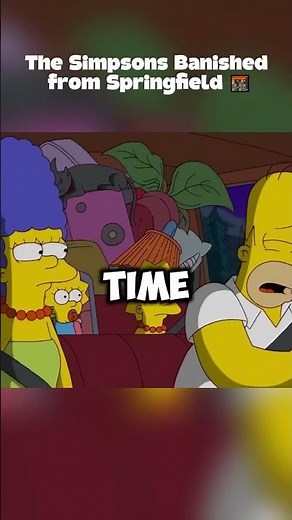 The Simpsons Banished from Springfield 🌆 | The Outlands Story Explained | Family, Exile & Redemption