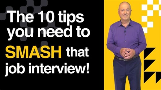 THE TEN TIPS YOU NEED TO KNOW TO SMASH THAT JOB INTERVIEW! | Peter Baker