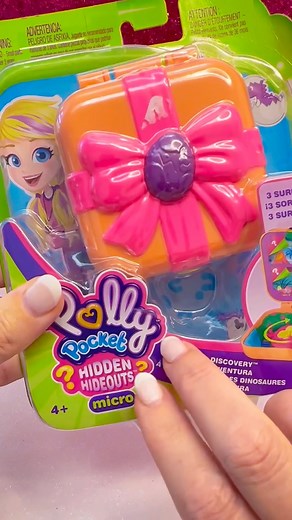 Polly Pocket Dino Adventures 🦖#pollypocket #miniworld #dino #pretendplay #minidolls | Viveez Mini World